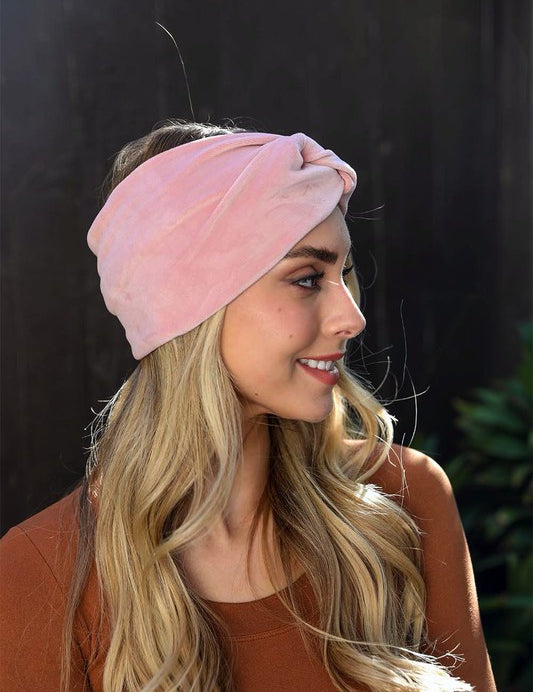 Women's Casual Twisted Velvet Headbands