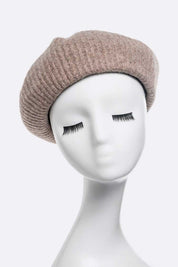 Women's Puffy Soft Wool Blend Beret