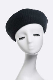 Women's Puffy Soft Wool Blend Beret