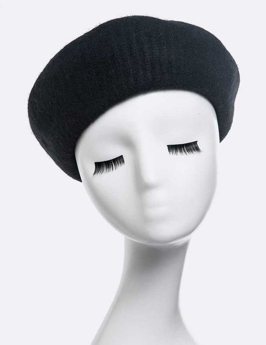 Women's Puffy Soft Wool Blend Beret