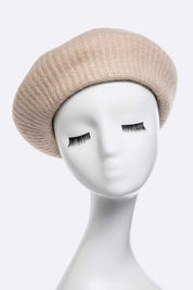 Women's Puffy Soft Wool Blend Beret