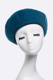 Women's Puffy Soft Wool Blend Beret