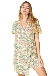 Women's Ditsy Floral Wrap Dress