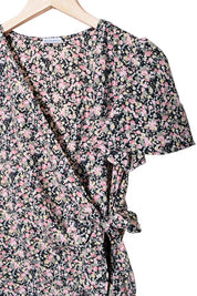 Women's Ditsy Floral Wrap Dress