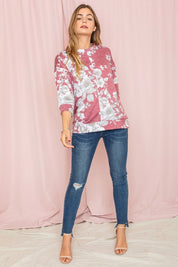 Women's Spring Floral Tunic