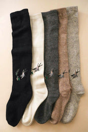 Women's Casual Wool Knee High Socks