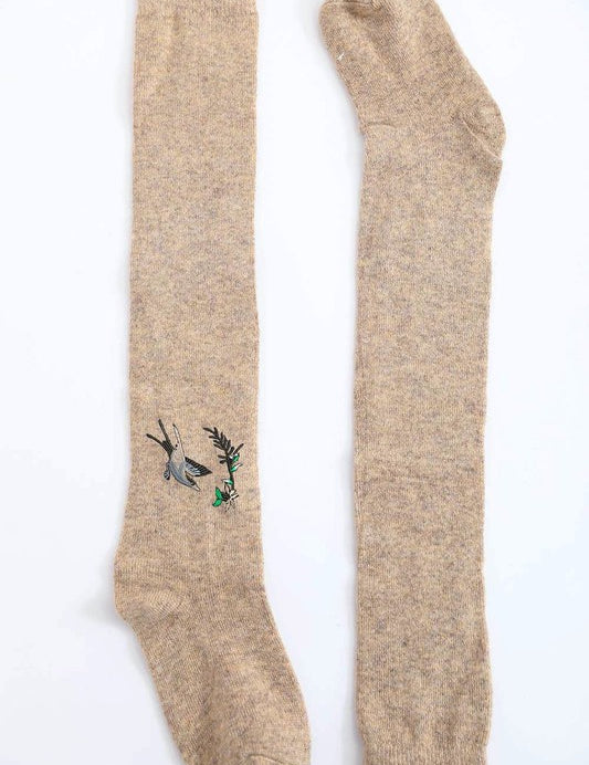 Women's Casual Wool Knee High Socks