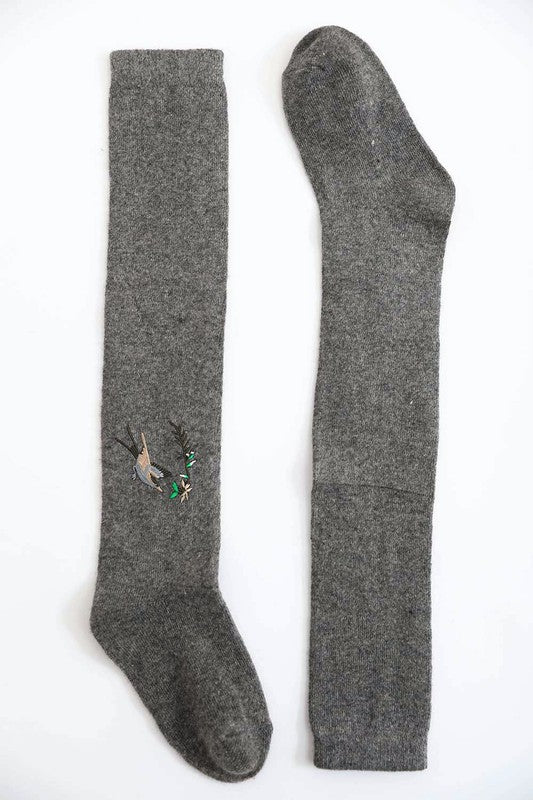 Women's Casual Wool Knee High Socks