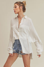 Women's Oversized Buttondown Shirt