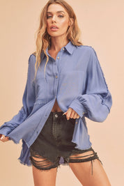 Women's Oversized Buttondown Shirt