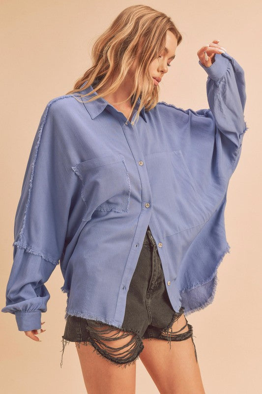 Women's Oversized Buttondown Shirt