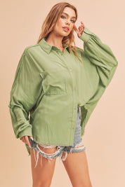 Women's Oversized Buttondown Shirt