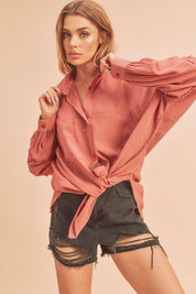 Women's Oversized Buttondown Shirt