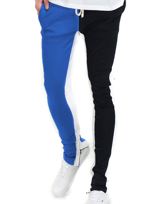 TWO TONE COLOR BLOCK TRACK PANT JOGGER