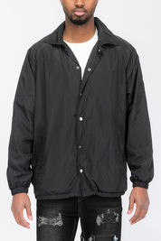 Men's Lightweight Waterproof Casual Windbreaker Jacket