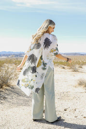 Women's Floral Casual Kimono