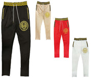 Black and Gold Detail Track Pants