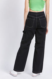 Women's High Rise Cargo Pants for Effortless Style