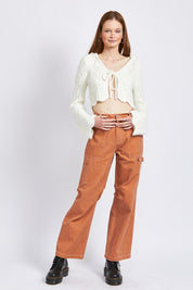 Women's High Rise Cargo Pants for Effortless Style