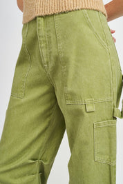 Women's High Rise Cargo Pants for Effortless Style