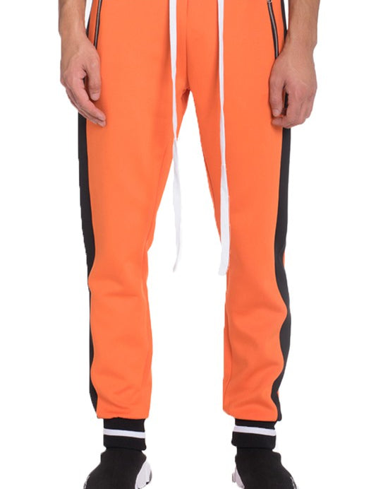 Men's Slim Fit Heavyweight Stripe Jogger Pants