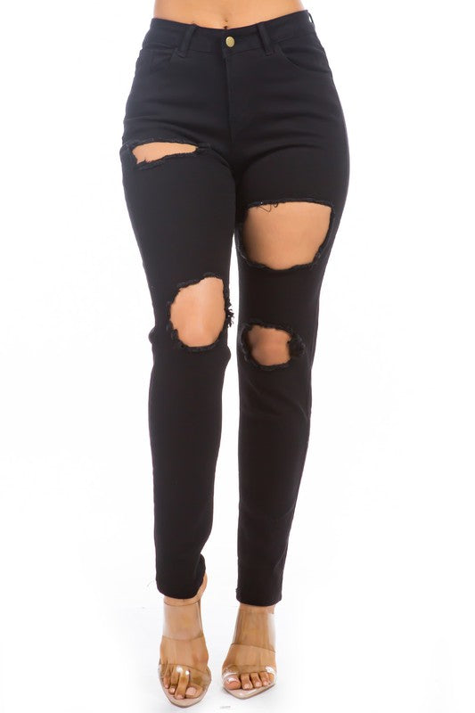 Women's Skinny Multi-Cut Denim Jeans