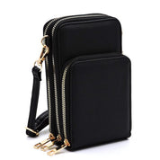 Women's Stylish Faux Leather Crossbody Phone Purse