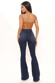 DENIM JEAN SEXY WAIST DESIGN