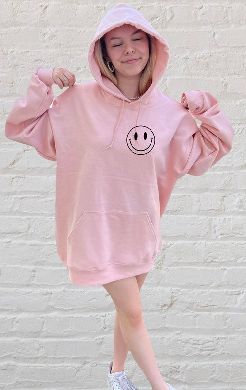 Unisex Smiley Face Energy Hoodie Sweatshirt