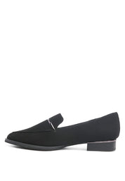 Women's Formal Suede Leather Slip-On Loafers