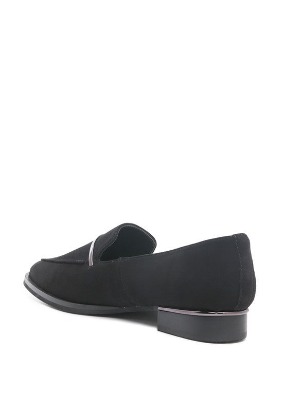 Women's Formal Suede Leather Slip-On Loafers