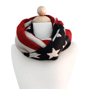 Unisex Casual USA Flag Scarf for All Seasons