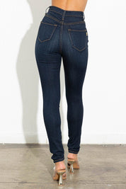 Women's High Waisted Classic Skinny Jeans