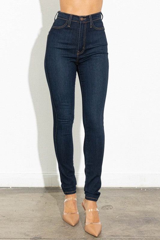 Women's High Waisted Classic Skinny Jeans