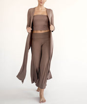 BAMBOO MAXI LONG CARDIGAN