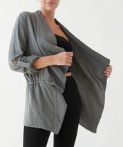 HEMP OPEN FRONT JACKET