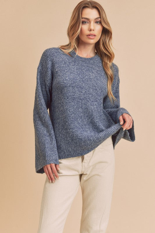 Women's Casual Edgy Cutout Sweater