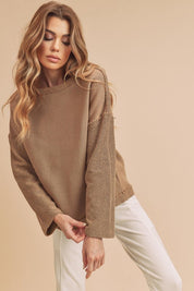 Women's Cozy Crew Neck Cotton Pullover