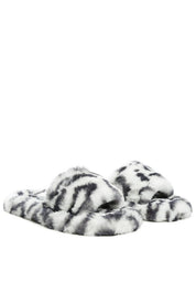 Women's Cozy Faux Fur Slip-On Indoor Flats