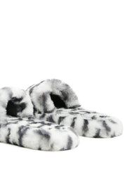 Women's Cozy Faux Fur Slip-On Indoor Flats