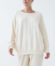 Women's Oversized Cotton French Terry Pullover