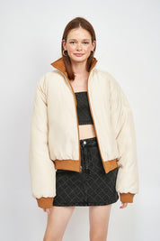 REVERSIBLE PUFFER JACKET