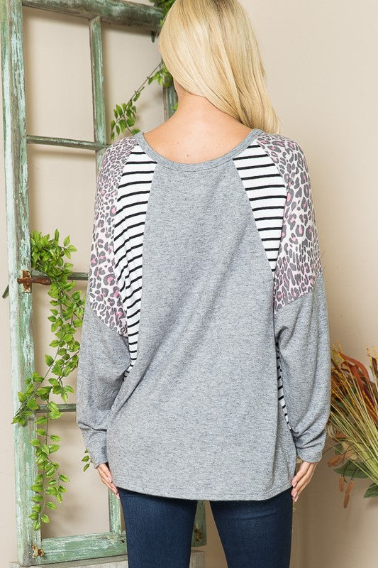 Women's Oversized Dolman Sleeve Knit Pullover