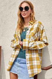 Women's Plaid Flannel Shirt