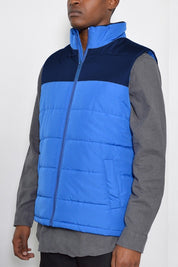 Men's Two-Tone Padded Winter Vest