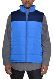 Men's Two-Tone Padded Winter Vest