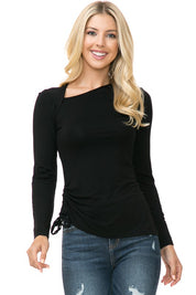 Women's Casual Knit Long Sleeve Top