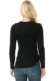 Women's Casual Knit Long Sleeve Top