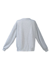 Women's Cozy Knitted Long Sleeve Pullover Sweatshirt