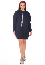 Women's Relaxed Fit Printed Oversized Sweatshirt